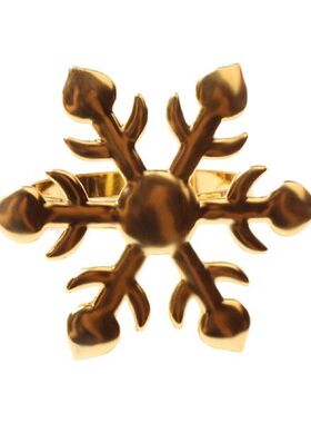 Storage Napkin Gold Christmas Decoration Party Creative