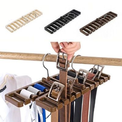 1PC Tie Belt Rack Hanger Wardrobe Closet Large Belt Storage