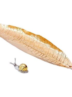 Incense Holder Set Of 2 Ash Catcher Tray Leaf And Snail