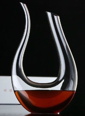 U-shaped wine decanter gift box harp swan decanter Crystal
