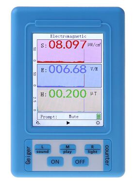 Electromagnetic Radiation Detector Dosimeter Monitor