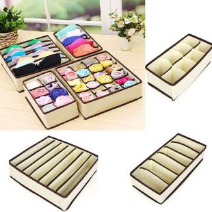 Foldable Underwear Drawer Organizers Dividers Closet