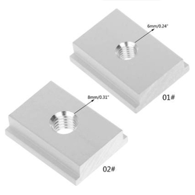 T-Track Slider Sliding Nut Aluminum Alloy T Slot Nut For Woo