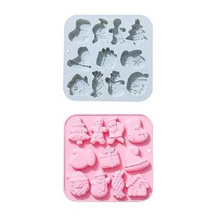 Christmas Themed Silicone Cake Mold for Chocolate Mousse