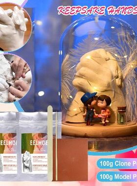 Holding Molding Hands Statue Hand Kit Large DIY Keepsake