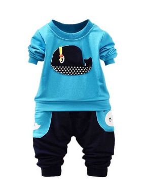 0-24m Newborn Boys Autumn Clothing Sets Cartoon Star