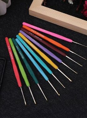 Set Kait Rajutan Jarum Berjanggut 10 Buah Alat DIY Pakaian