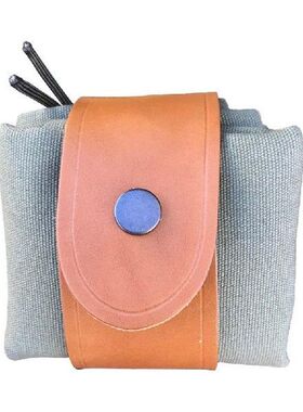 Foraging Pouch Portable And Durable Leather Waxed Canvas