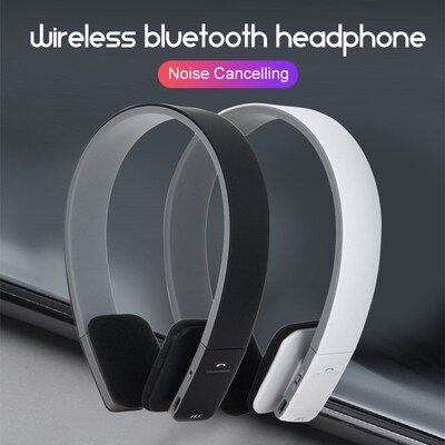 Bluetooth Headphone Built in Microphones Noise Cancelling W
