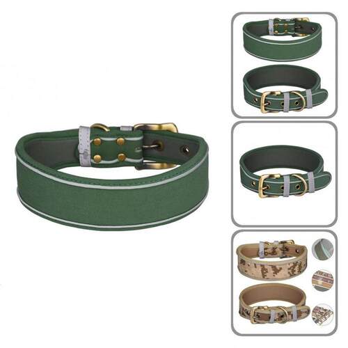 Pet Dog Collar Reflective Soft Texture Convenient Fashion
