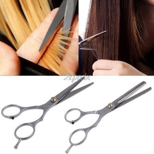 2Pc Hair Cutting Thinning Scissors Shears Barber Set Hairdre