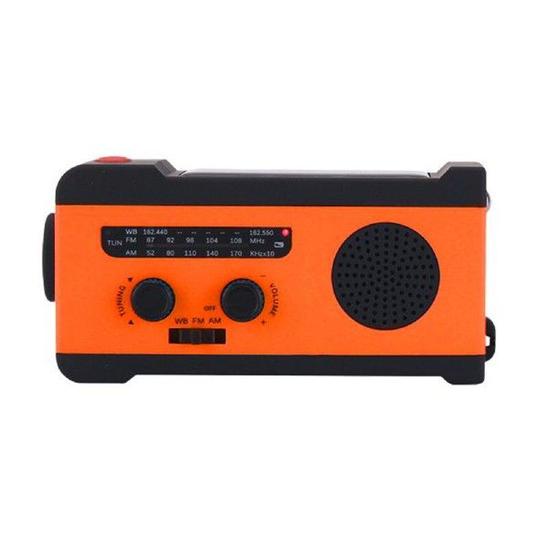 Emergency Radio Portable Weather Alert Radio With Hand