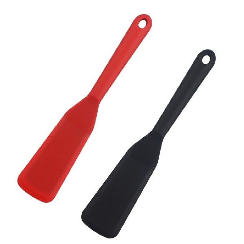 Silicone Omelet Spatula Turner Long Crepe Spatula Heat