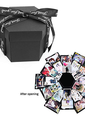 5 Layer 12 Sided Explosion Gift Box DIY Photo Album Surprise