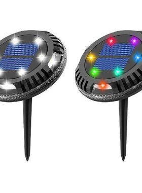 Garden Light Solar Power 180° Rotating Pathway Lamp