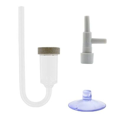 Nano CO2 Diffuser Clear Acrylic Bubble Counter for Planted