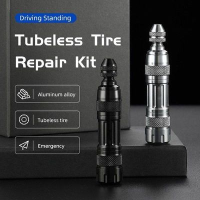 Tubeless Tire Vacuum Tyre Repairing Tool Portable Bicycle