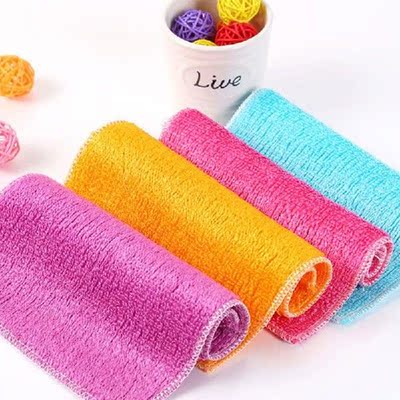 1Pcs Water Absorbent Hand Towel Scouring Pad Drying Cloth