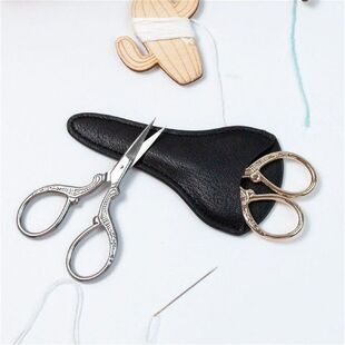 1Pcs Stainless Steel Vintage Tailor Scissors Floral Sewing