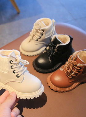 Children Winter Kids Boots  Toddler Warm Ankle Boots Shoes