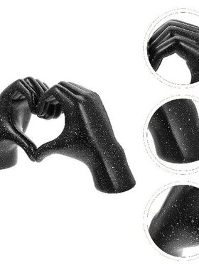 Love Heart Gesture Sculpture Statue Wedding Decoration