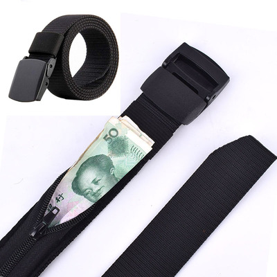 Travel Cash Anti Theft Belt Waist Bag Women Portable Hidden