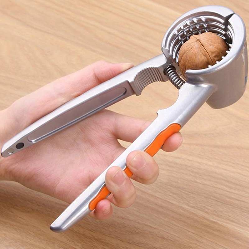 Sliver Multifunction Chestnut Clip Nut Cracker Opener