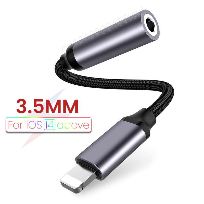 For iPhone 3.5mm AUX Cable Adapter For iPhone 13 12 Pro Adap 模玩/动漫/周边/娃圈三坑/桌游 其他类型纸模 原图主图