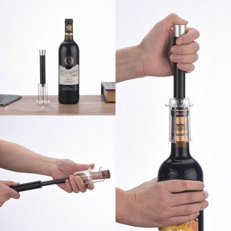 New Stainless Steel Bottle Wine Opener Corkscrew Remover