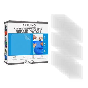 30pcs Vinyl Pool Patch Kit 6x6cm Waterproof Repair Patches