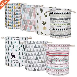 With New Super Large 2022 Drawstring Basket Laundry Round