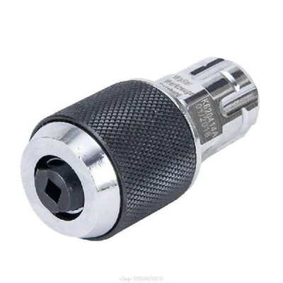 Logam Campuran Berlapis Krom M6-M12 Kunci Pas Chuck Dapat