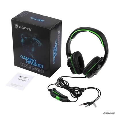Gaming Headsets with Microphone Stereo Wired Earphone Noise-
