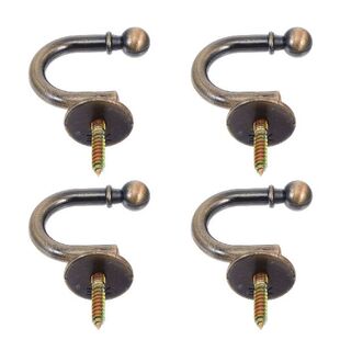 Hook Hanger Curtain Wall Coat Hooks Metal Bathroom Clip