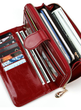 Pu Leather Women Wallets Women Purses Fashion Long Zipper Wo