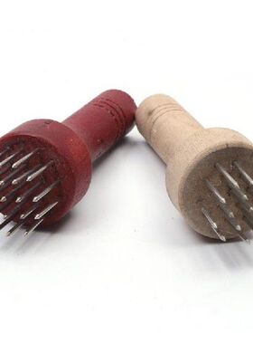 Wooden Handle Professional Meat Meat Tenderizer Needle With