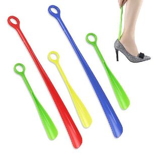 New Arrival 1Pcs 47cm Shoehorn Plastic Solid Color