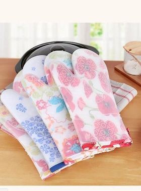 1Pcs Silicone Oven Glove Heatproof Mitten Kitchen Cooking