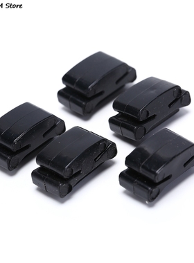 5 Pcs 20g Black Rubber Guitar Pick Holder Fix On Headstock