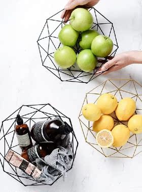 1Pc Kitchen Basket Container Bowl Metal Wire   Drain Rack