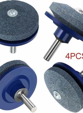 4pcs Lawn Mower Sharpener Set Garden Tools Sharpener Balanc