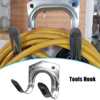 5/10/20 Pcs Metal Tool Storage Wall Hook Double Hanger