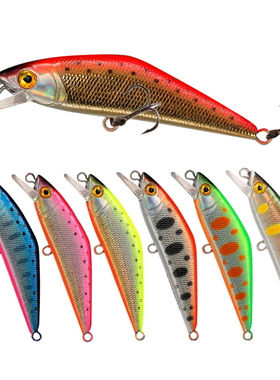 1pc 63mm 5g Sinking Minnow Fishing Lures  Wobbler Hard Swimb