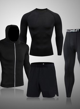 winter Top quality new thermal underwear men sets compressio