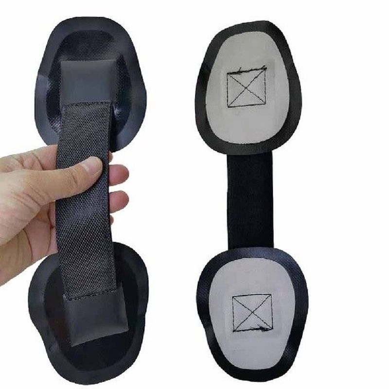 1PCS Inflatable Fishing Boat PVC Handle Grab Rubber Dinghy