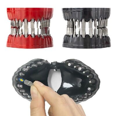 Magnet Denture Drill Bit Holder Teeth Model Design