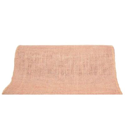 1 Roll of Xmas Linen Roll Craft Burlap Decorative Cloth