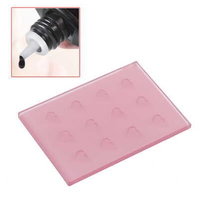 Wholesale Crystal Glass Eyelash Extension Glue Pads