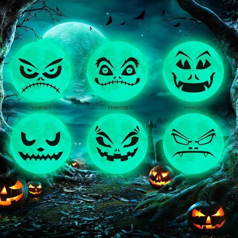Halloween Luminous Wall Sticker Glow In The Dark Stickers