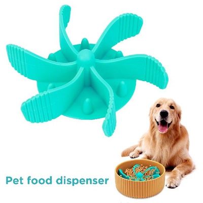 Slow Feeder Dog Bowl Silicone Pet Anti Choke Food Bowls
